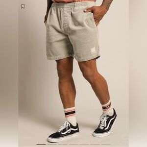 Stussy Wide Wale Cord Beachshort Flat Front Shorts